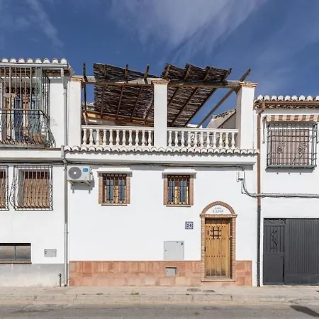 Casa Luna - Townhouse In With Open Terrace Granada